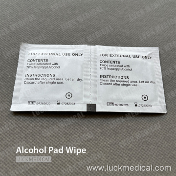 Single Packed Alcohol Wipe Pad